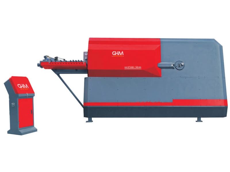 GHM Machinery 4-12 Automatic Rebar Stirrup Bender