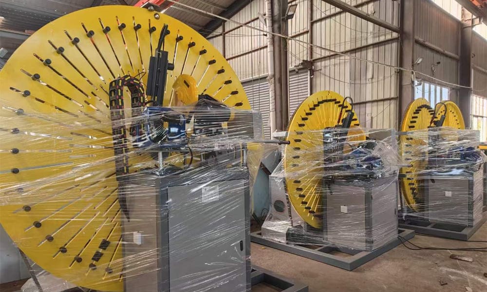 2500mm Model CNC Steel Bar Ring Machine - GHM MACHINERY